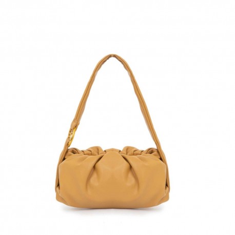 Bolsa Baguette Material Reciclado color Tan