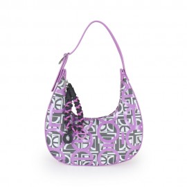 Bolsa Baguette Monograma Estampado color Morado