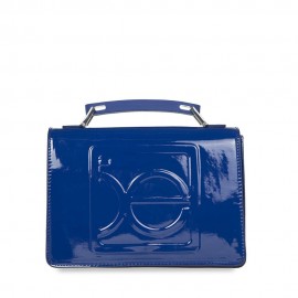 Bolsa Briefcase Charol Asa de Webbing color Azul Eléctrico