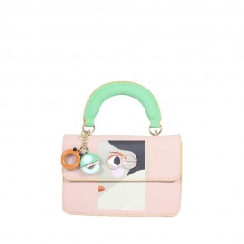 Bolsa Briefcase Cloe Gallery color Rosa