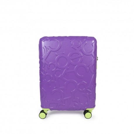 Maleta Chica de Cabina 20 Plg Rígida color Morado