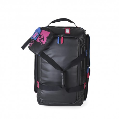 Duffle Bag MTV x Oe con Ruedas Resistente al Agua color Negro