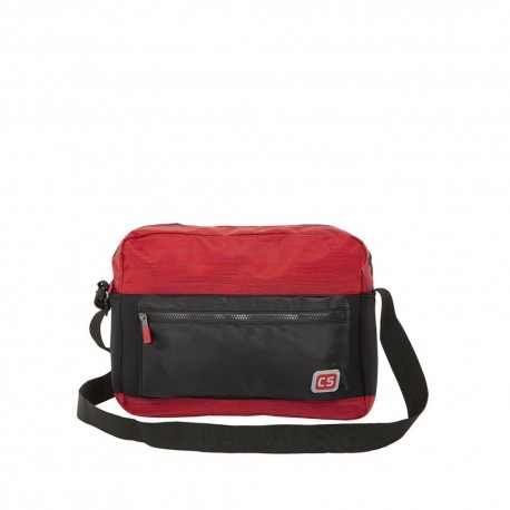 Mensajera Porta Laptop (16”) Textil color Rojo