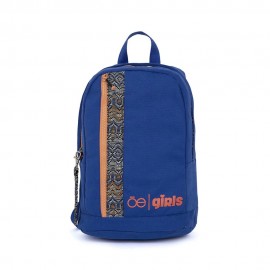 Mochila Porta Laptop (14”) Textil para Niña color Azul Eléctrico