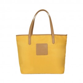 Bolsa Tote Textil Suave color Amarillo Ocre