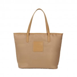 Bolsa Tote Textil Suave color Camel