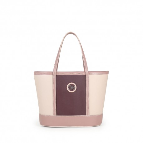 Bolsa Tote Chica 2 en 1 color Nude