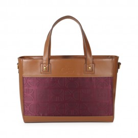 Bolsa Tote Cloe Asa Webbing color Camel