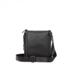 “Bolsa Mensajera Piel Genuina Porta Tablet 11″” color Negro”