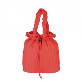 Bolsa Tote Nylon Acolchado color Rojo