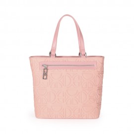 Bolsa Tote Nylon Acolchado color Rosa