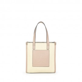 Bolsa Tote Mini Material Reciclado color Beige