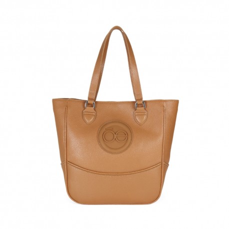 Bolsa Tote Atemporal color Camel