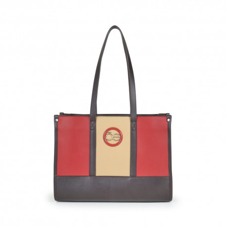 Bolsa Tote Atemporal color Rojo